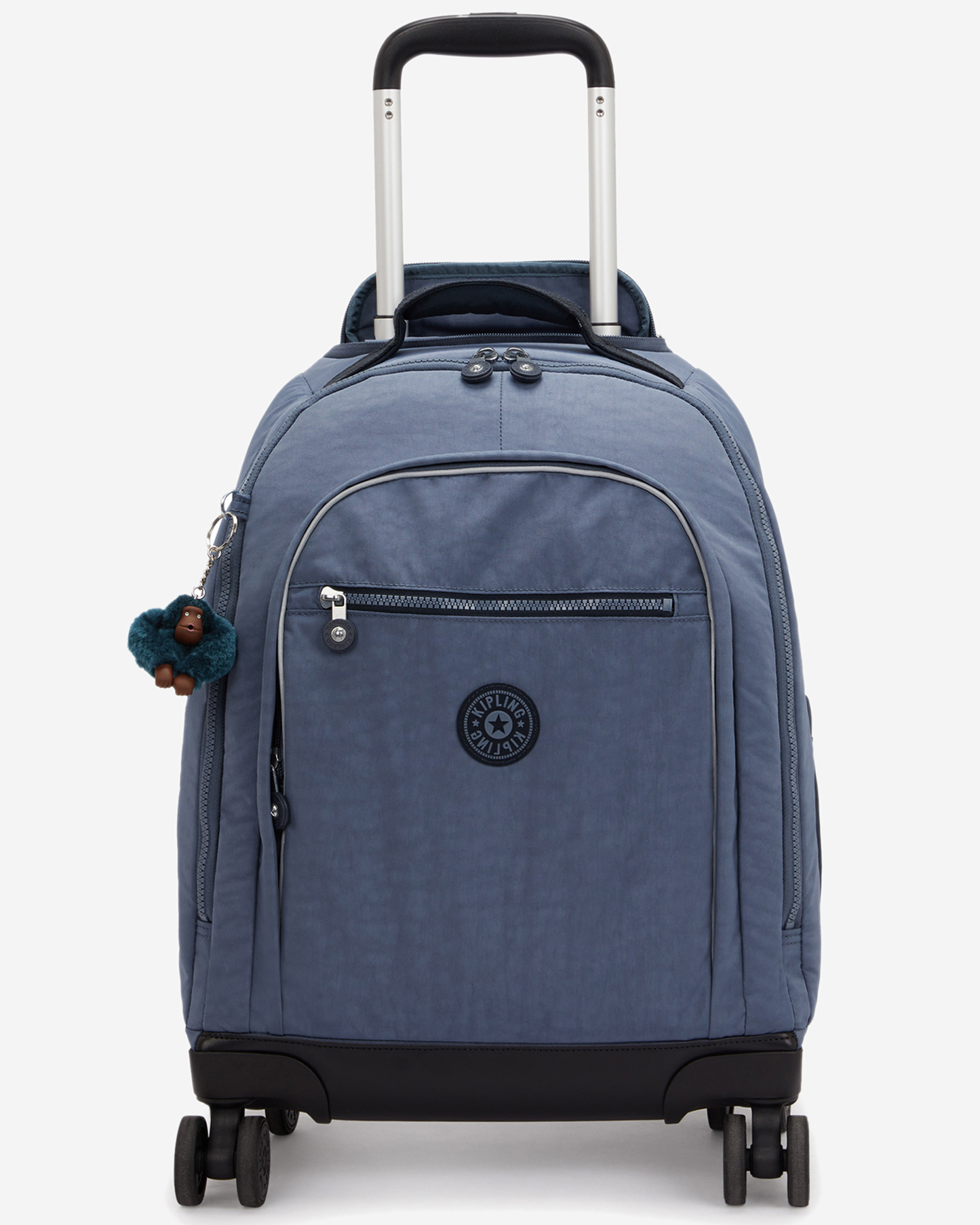 Kipling  New Zea Game Grey Large Wheeled Backpack with Laptop Compartment I5246-7FK