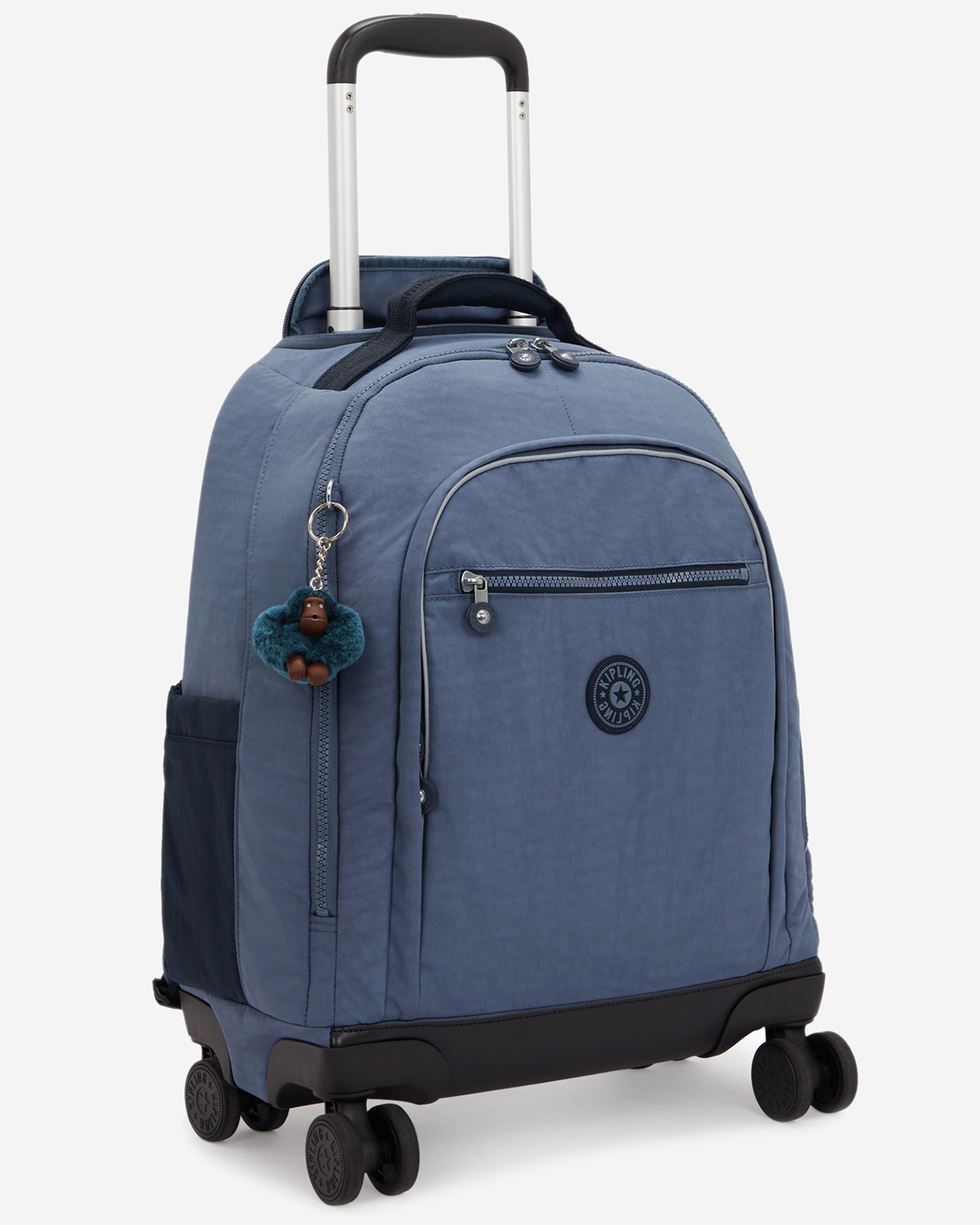 Kipling  New Zea Game Grey Large Wheeled Backpack with Laptop Compartment I5246-7FK