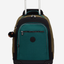 Kipling  New Zea Black Khaki Bl Large Wheeled Backpack with Laptop Compartment I5246-5FY