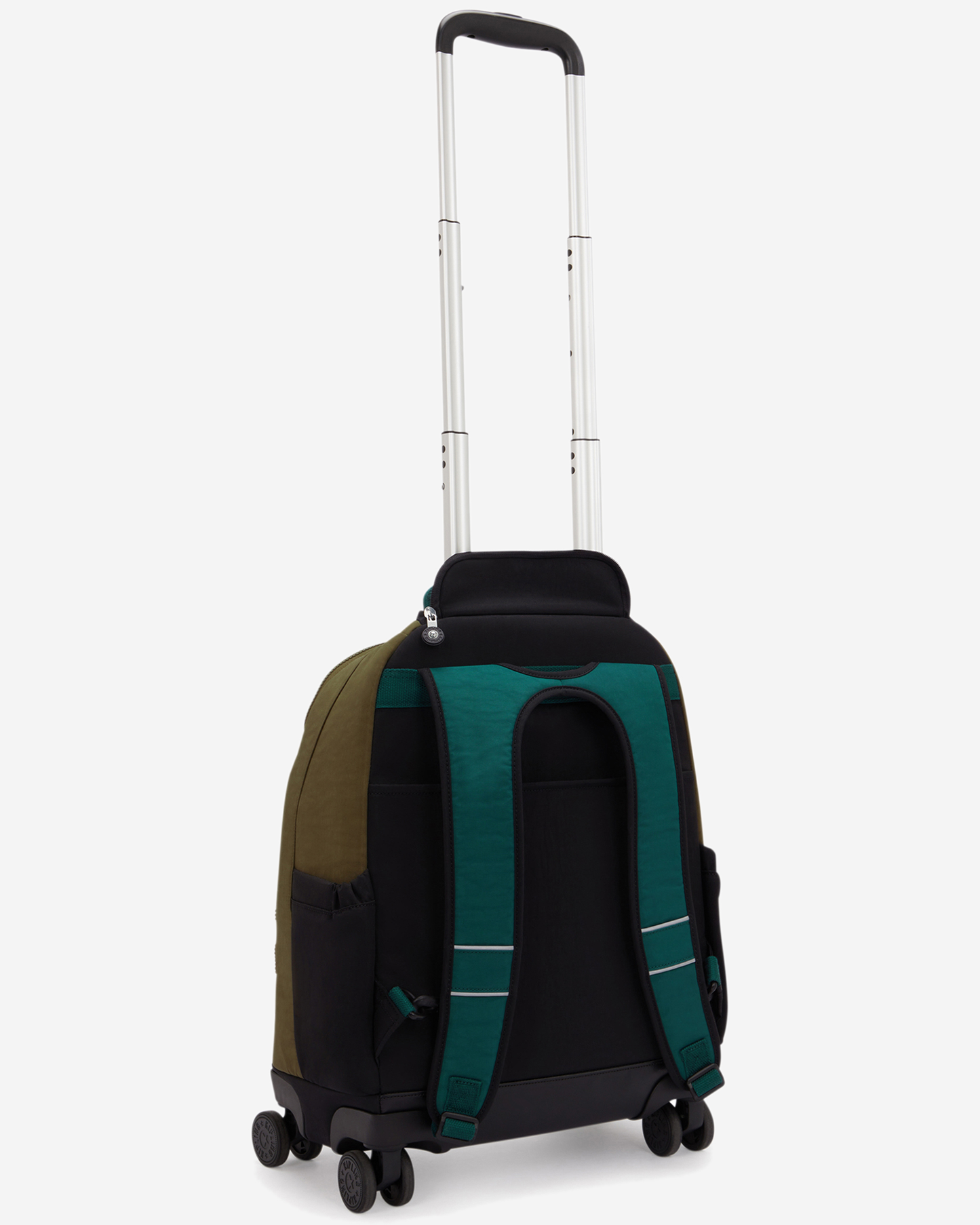 Kipling  New Zea Black Khaki Bl Large Wheeled Backpack with Laptop Compartment I5246-5FY