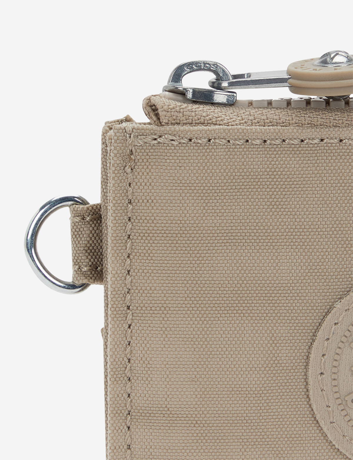 KIPLING محفظة صغيرة ناعمة لون بني مائل للرمادي I8433-4PW
