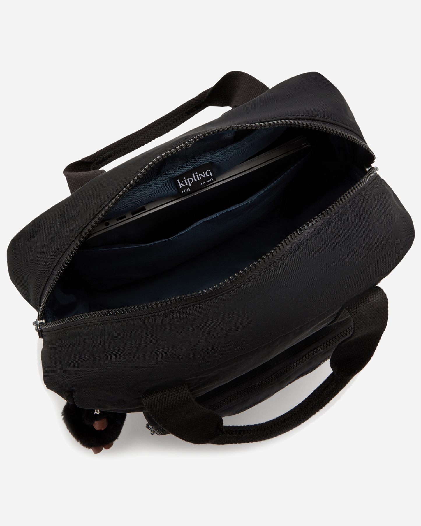 Kipling  Buddy True Black Medium Backpack (with laptop compartment) I9850-J99