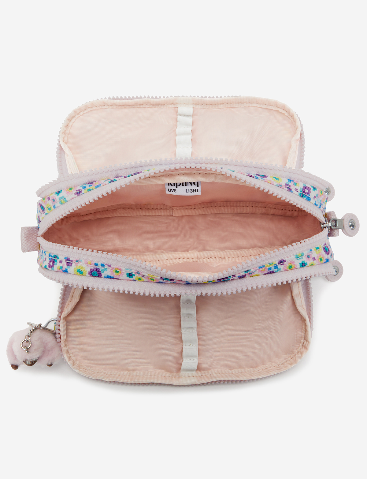 KIPLING Gitroy Digi Flower Prt Large pencase I3560-7ER