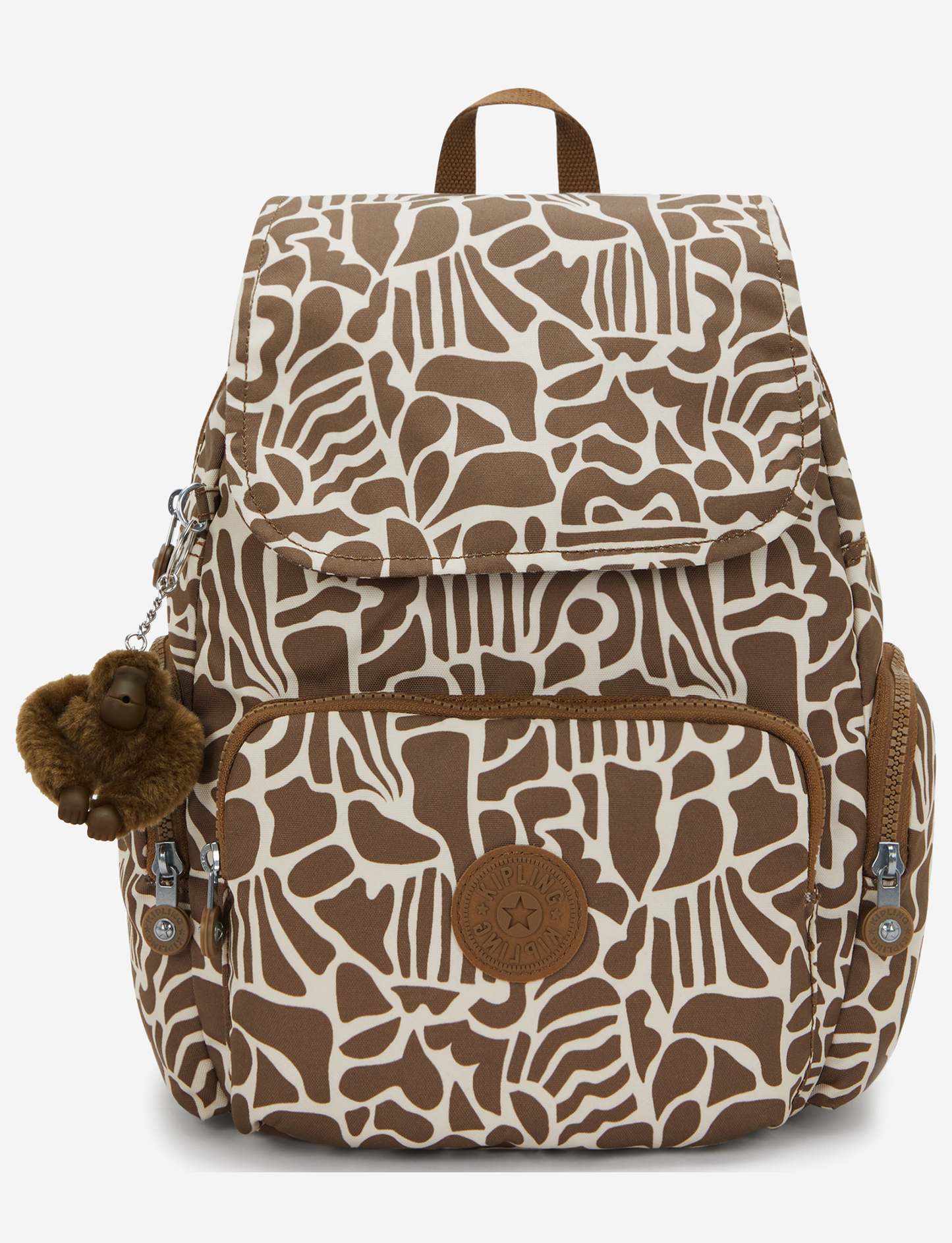 حقيبة ظهر صغيرة KIPLING City Zip S Cocktail Khaki I6345-9GD