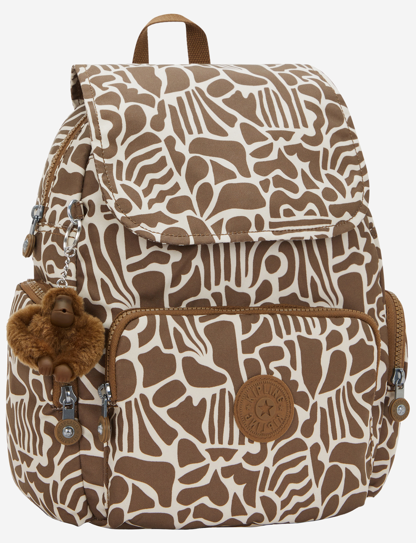 حقيبة ظهر صغيرة KIPLING City Zip S Cocktail Khaki I6345-9GD