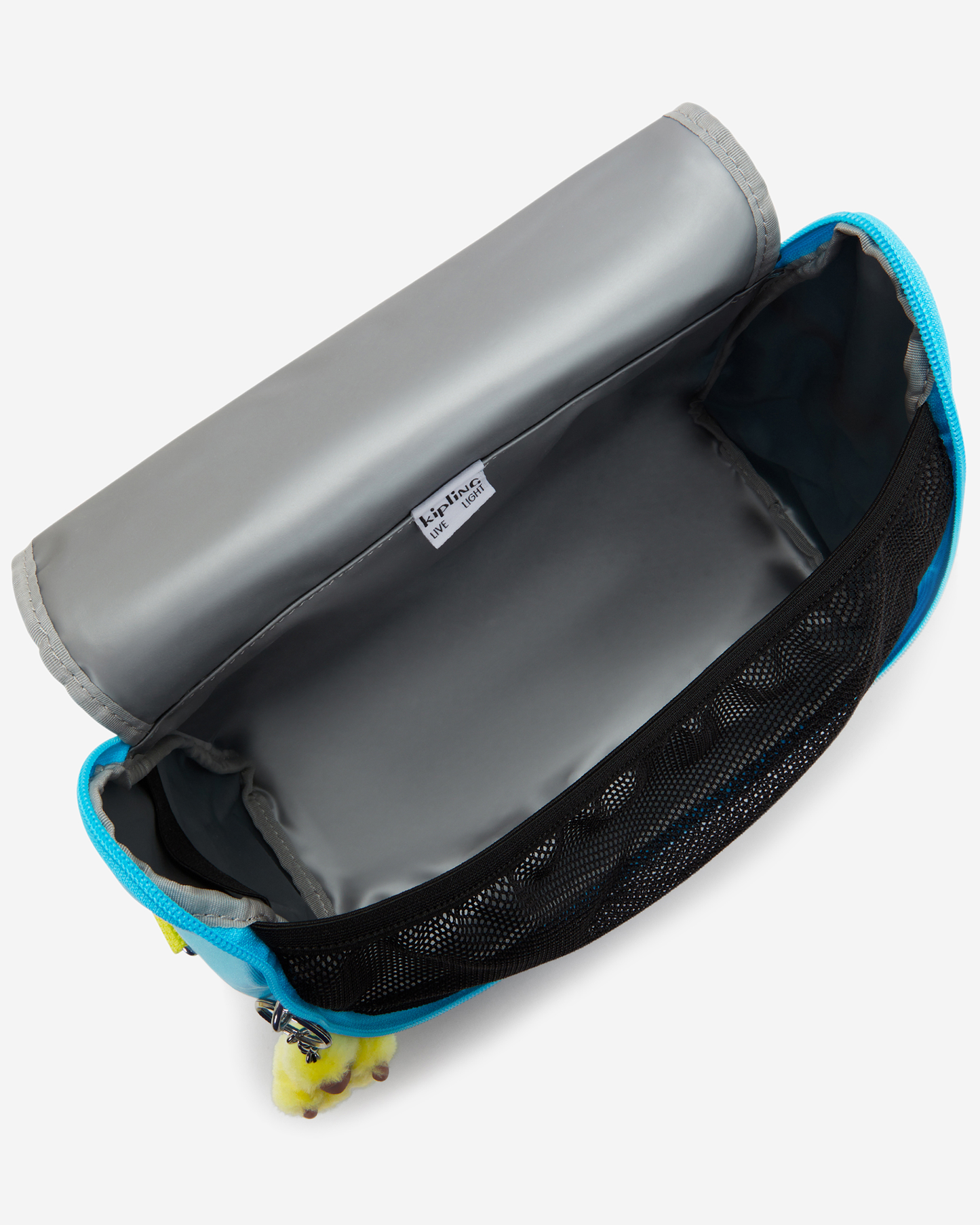 Kipling  New Kichirou Splash Blue Large LunchBag with Trolley Sleeve 15289-3KR