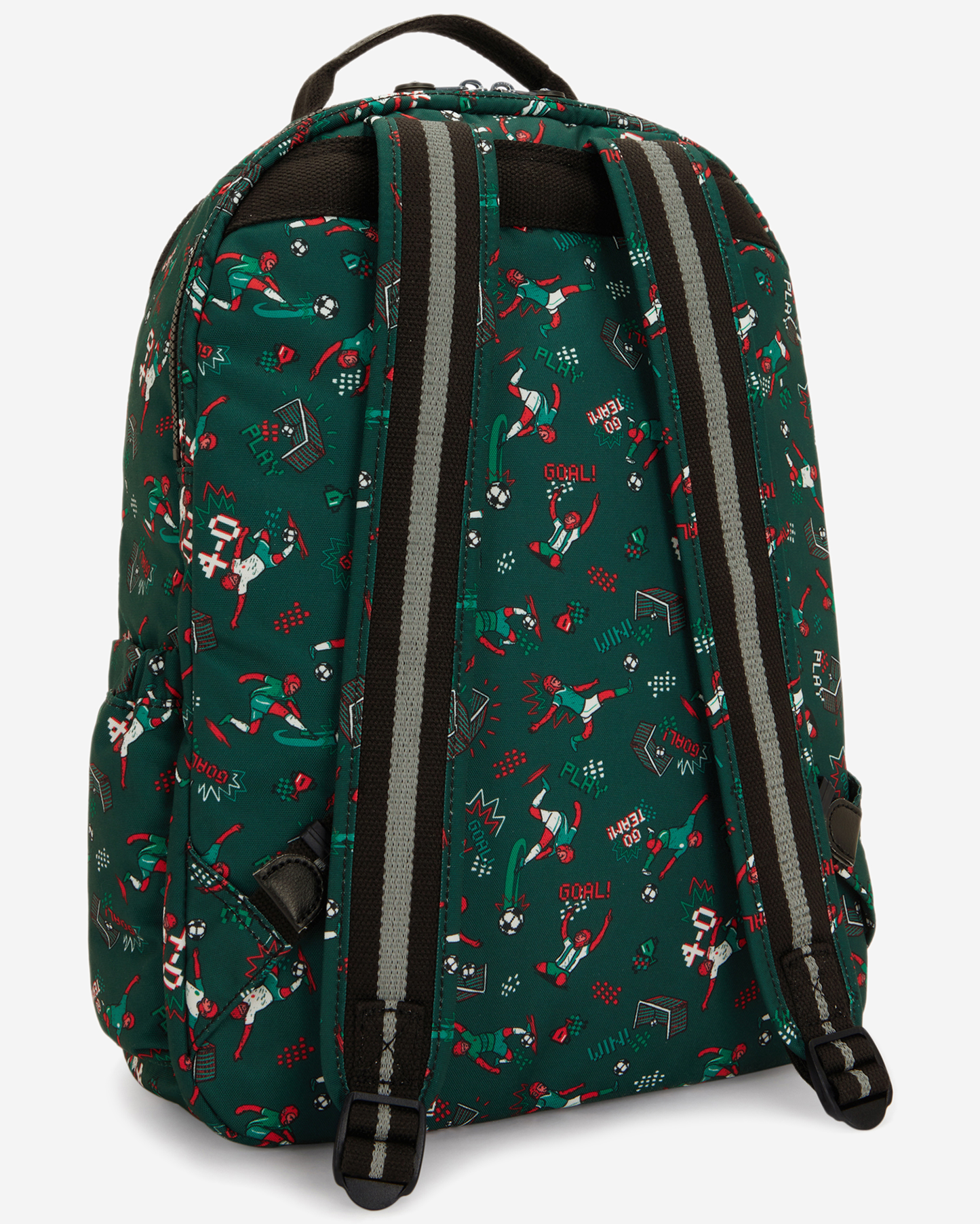 Kipling  Seoul Lap Soccer Prt Large Backpack with Laptop Compartment I5816-2KT