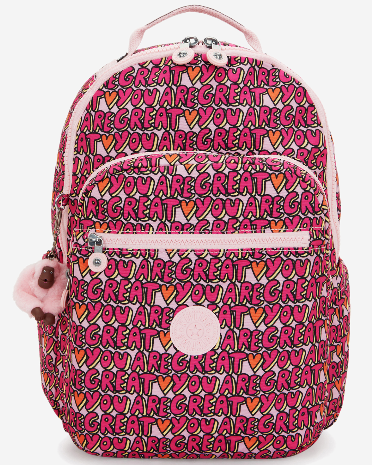 Kipling  Seoul Lap U R Great Prt Large Backpack with Laptop Compartment I5816-6KZ