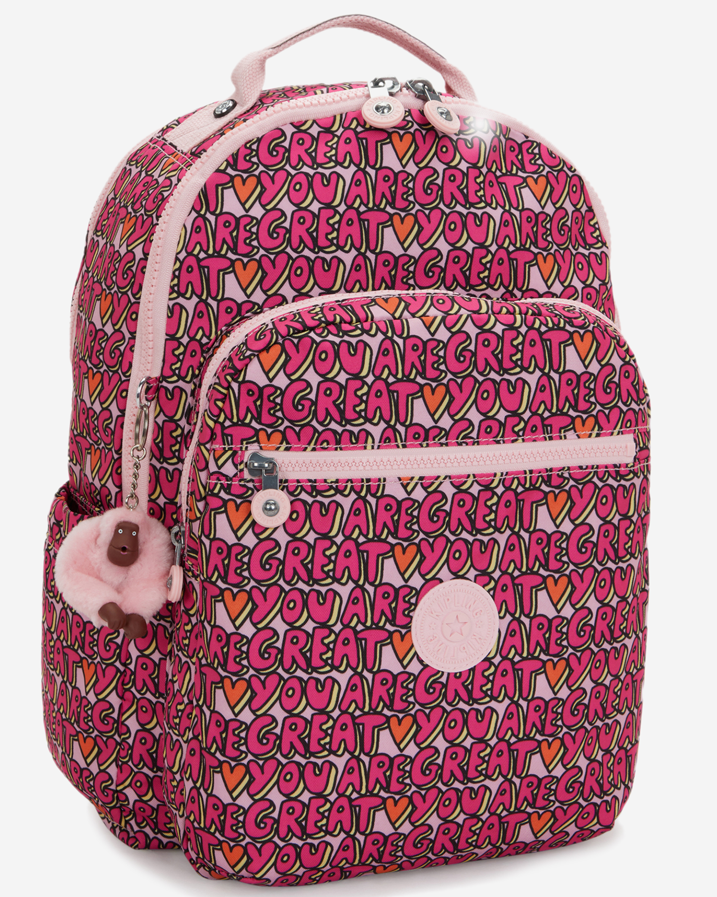 Kipling  Seoul Lap U R Great Prt Large Backpack with Laptop Compartment I5816-6KZ