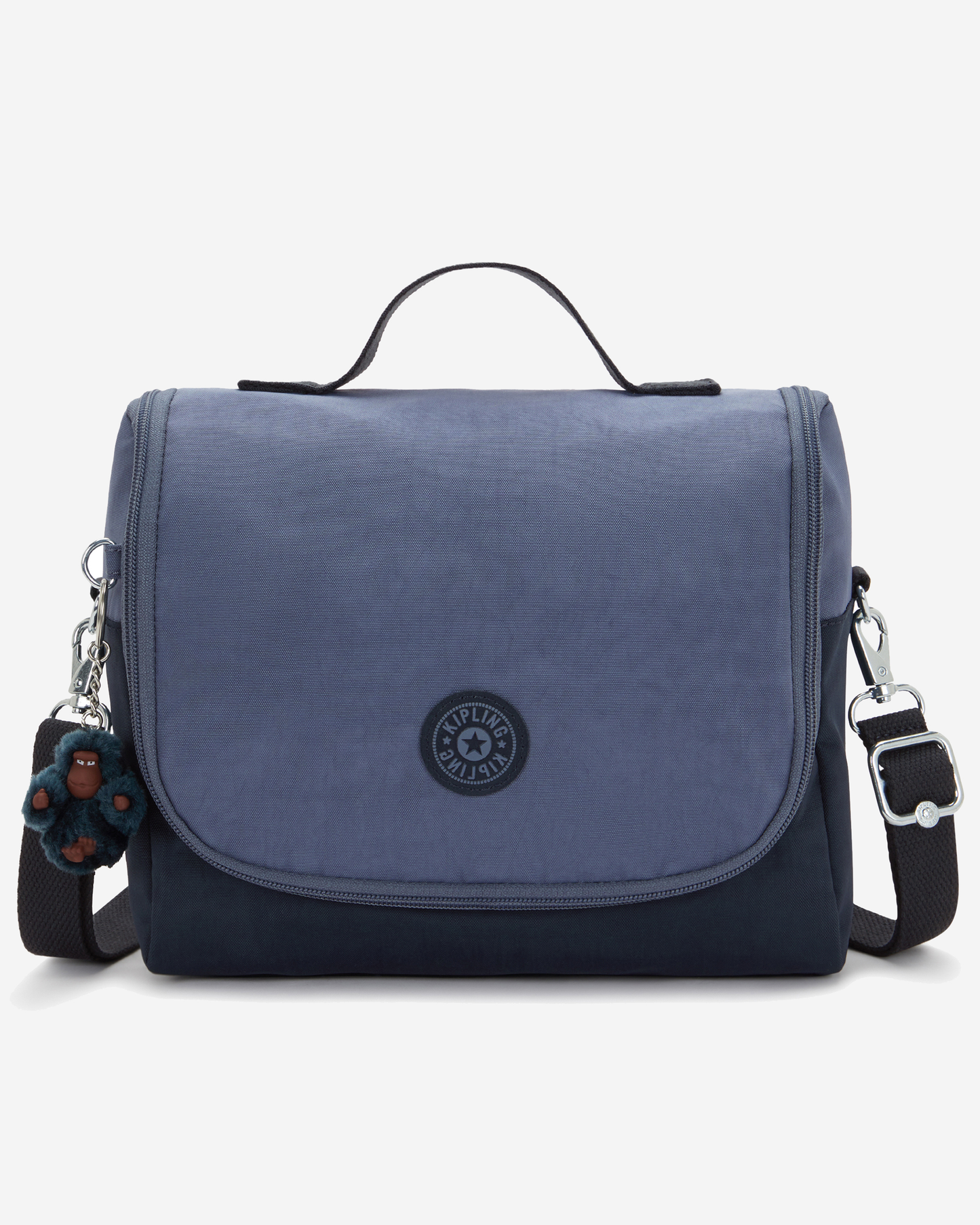 Kipling  New Kichirou Game Grey Large LunchBag with Trolley Sleeve 15289-7FK