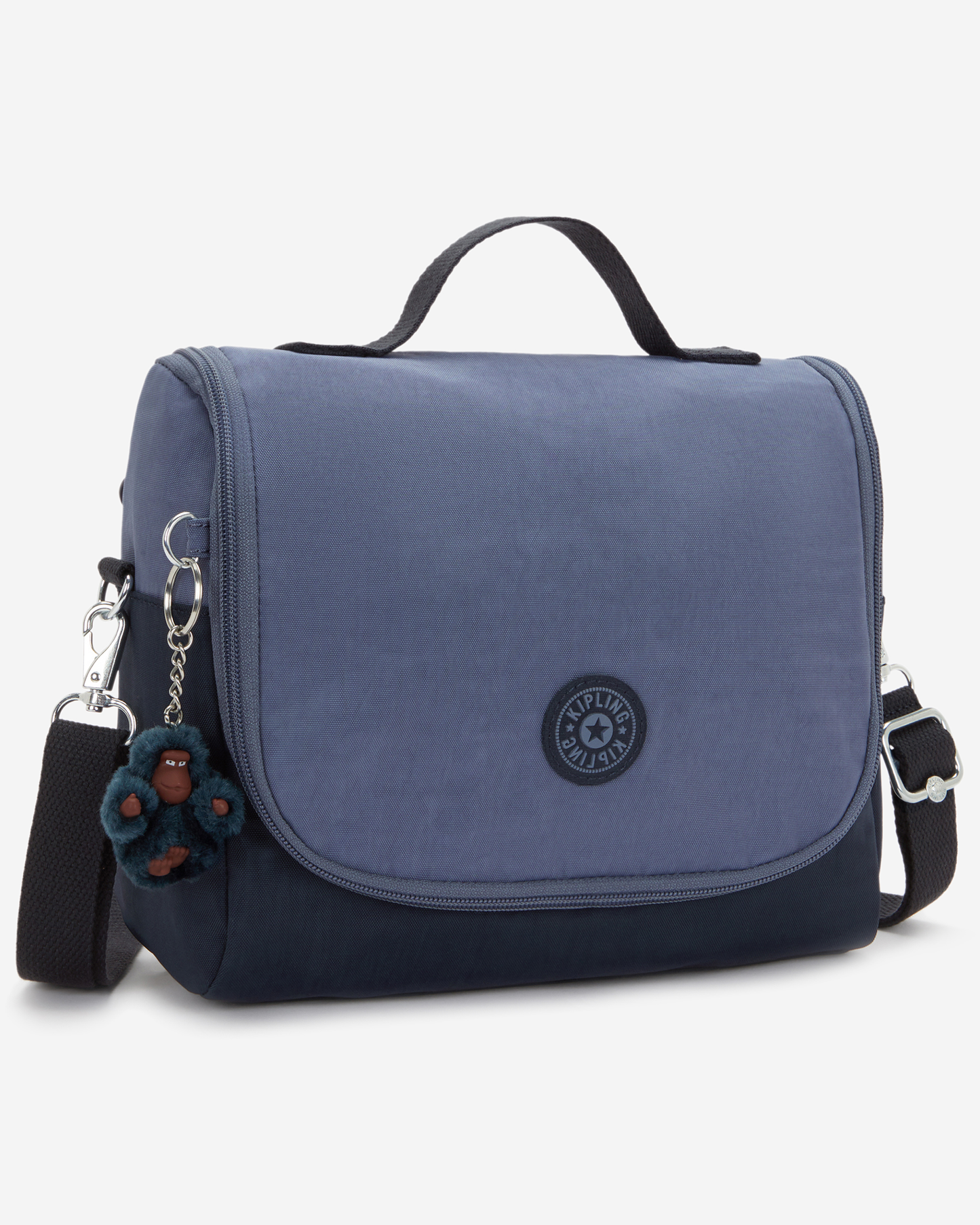Kipling  New Kichirou Game Grey Large LunchBag with Trolley Sleeve 15289-7FK