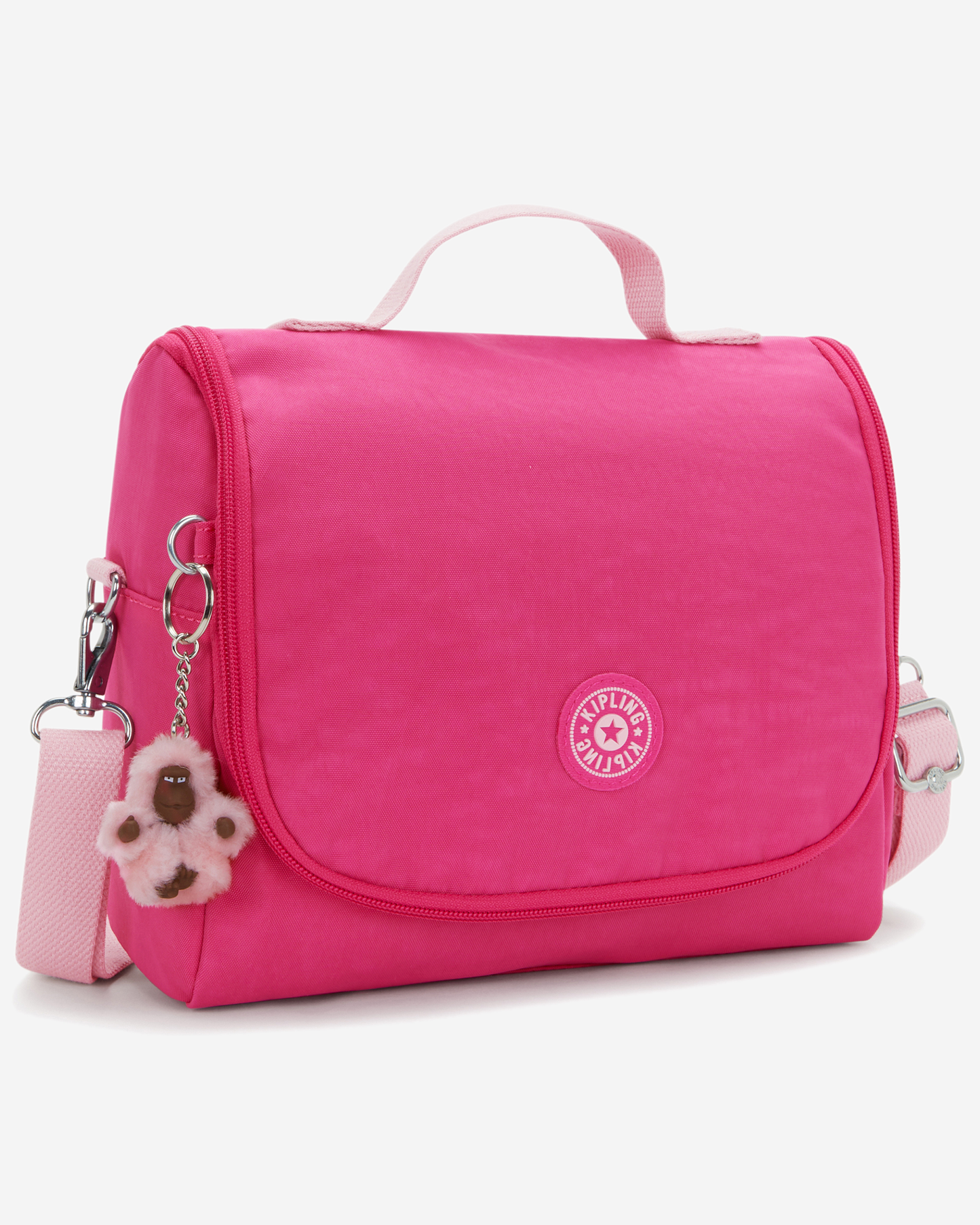 Kipling  New Kichirou Intense Rose Large LunchBag with Trolley Sleeve 15289-2GU