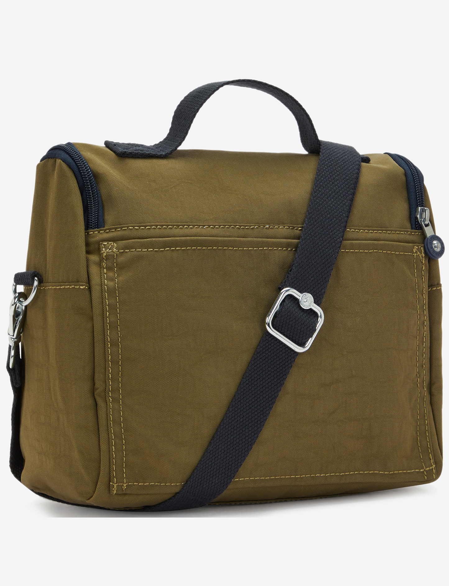 KIPLING حقيبة غداء كبيرة Kichirou Treasure Green (مع جيب ترولي) 15289-1HW