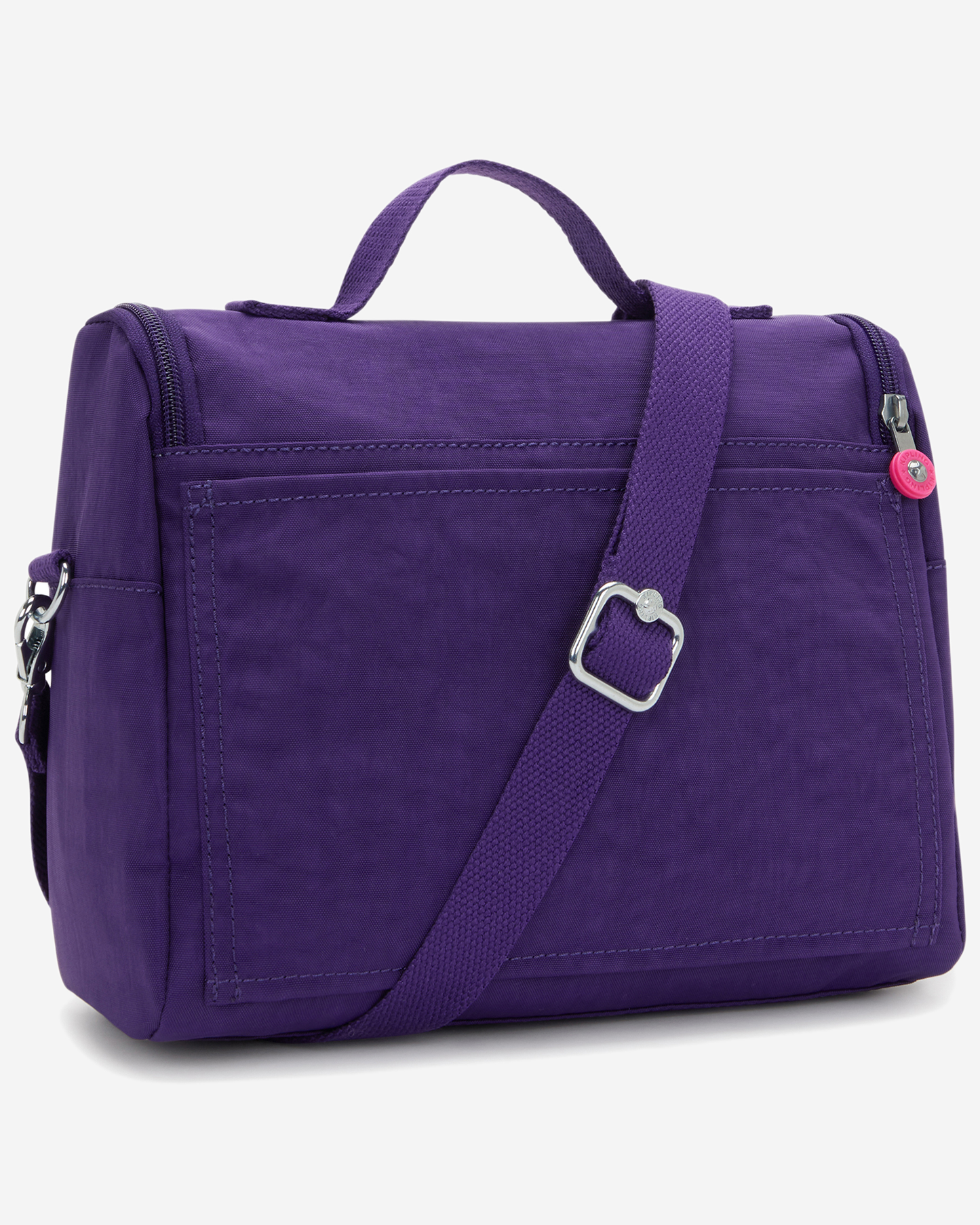 Kipling  New Kichirou Vip Purple Large LunchBag with Trolley Sleeve 15289-4PI