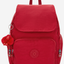 KIPLING City Zip S Ruby Red حقيبة ظهر صغيرة I3523-1NW