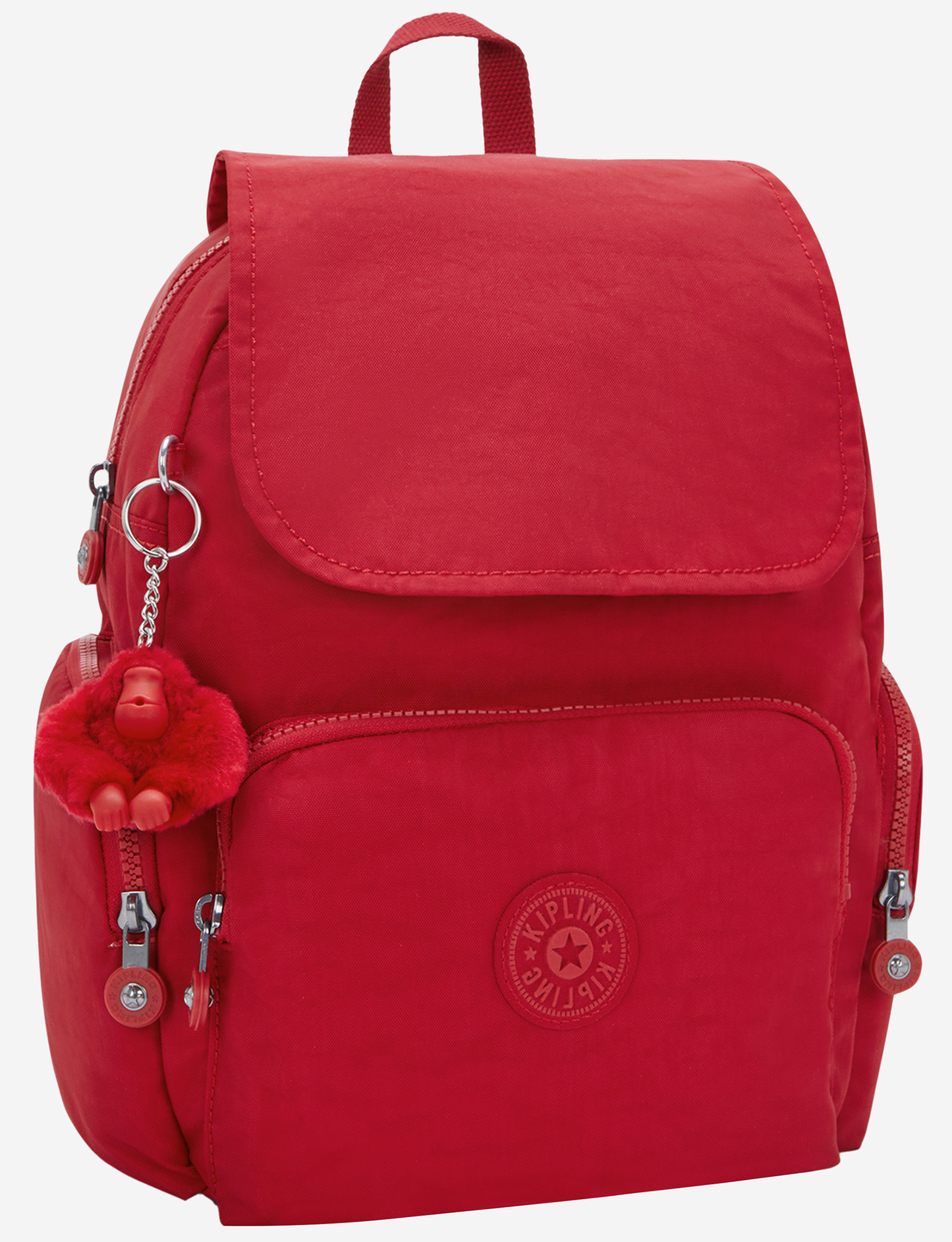 KIPLING City Zip S Ruby Red حقيبة ظهر صغيرة I3523-1NW