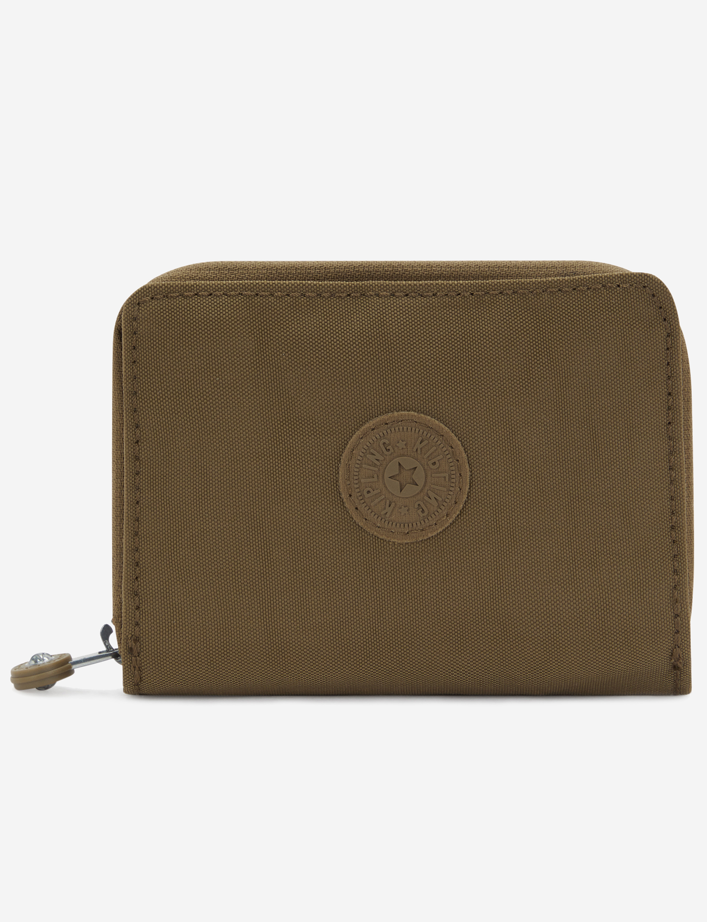 KIPLING محفظة Money Love متوسطة ناعمة لون كاكي I3738-1NA
