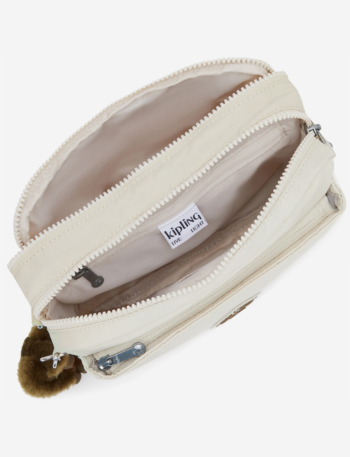 KIPLING Abanu M Soft Sand حقيبة كروس متوسطة I7076-9LO