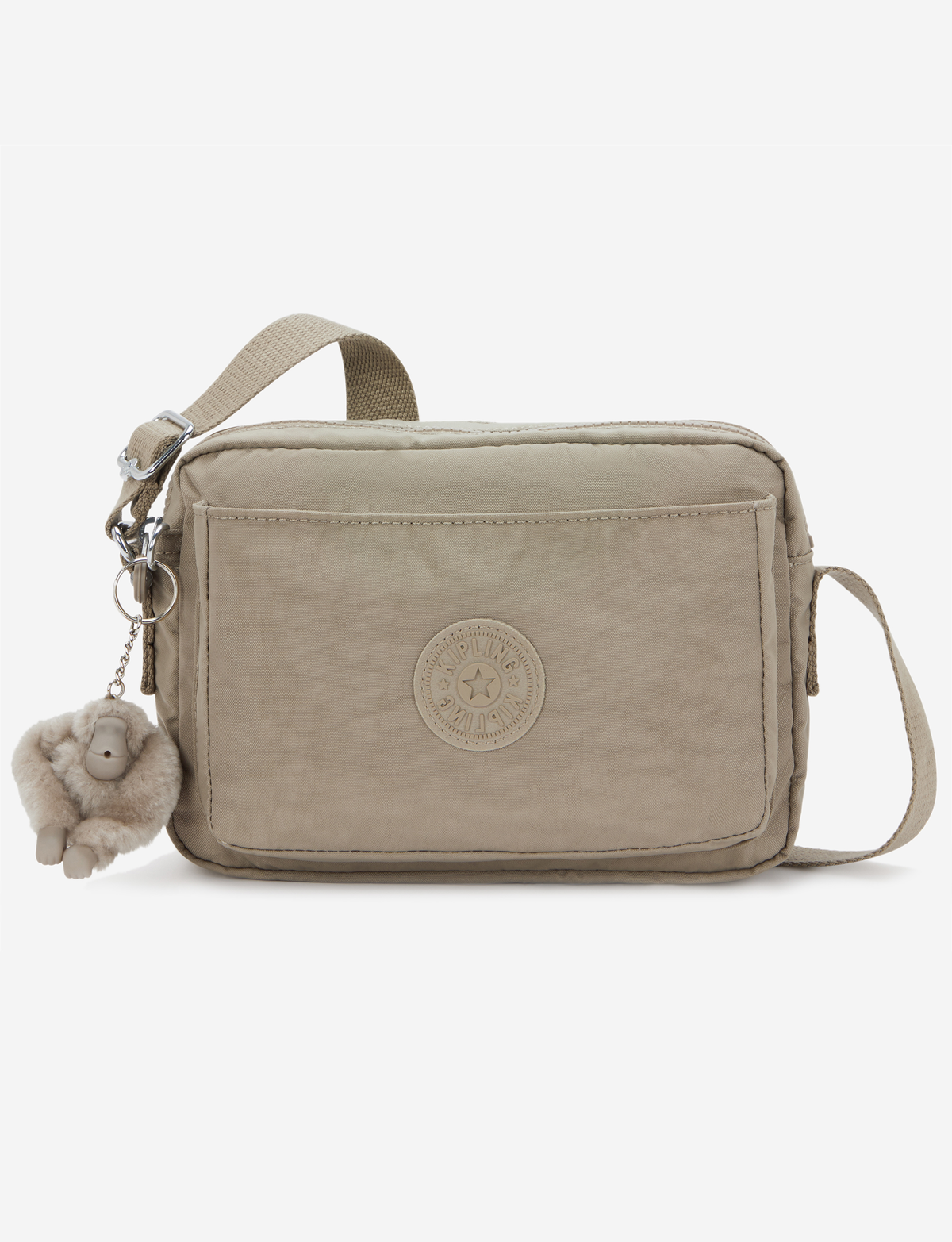 حقيبة كتف KIPLING Abanu M Soft Taupe متوسطة الحجم I7076-4PW