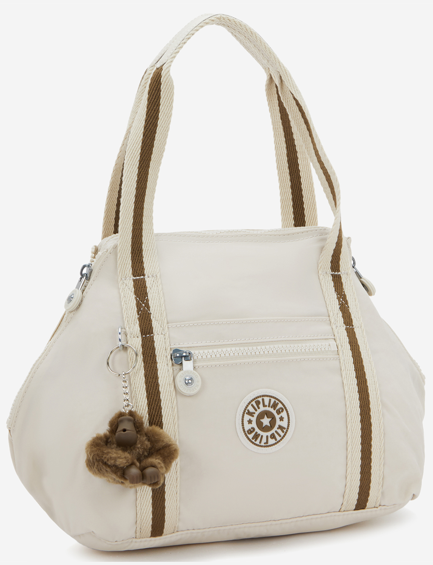 KIPLING Art Mini Soft Sand حقيبة يد صغيرة (مع حزام كتف قابل للإزالة) 01327-9LO