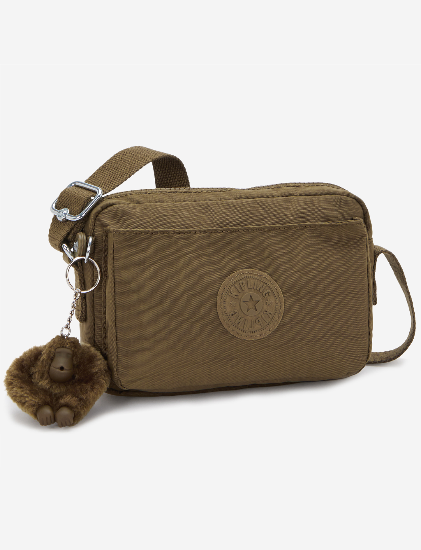 KIPLING أبانو سموث كاكي حقيبة كروسبودي صغيرة I4208-1NA