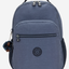Kipling  Seoul Lap Game Grey Large Backpack with Laptop Compartment I4275-7FK
