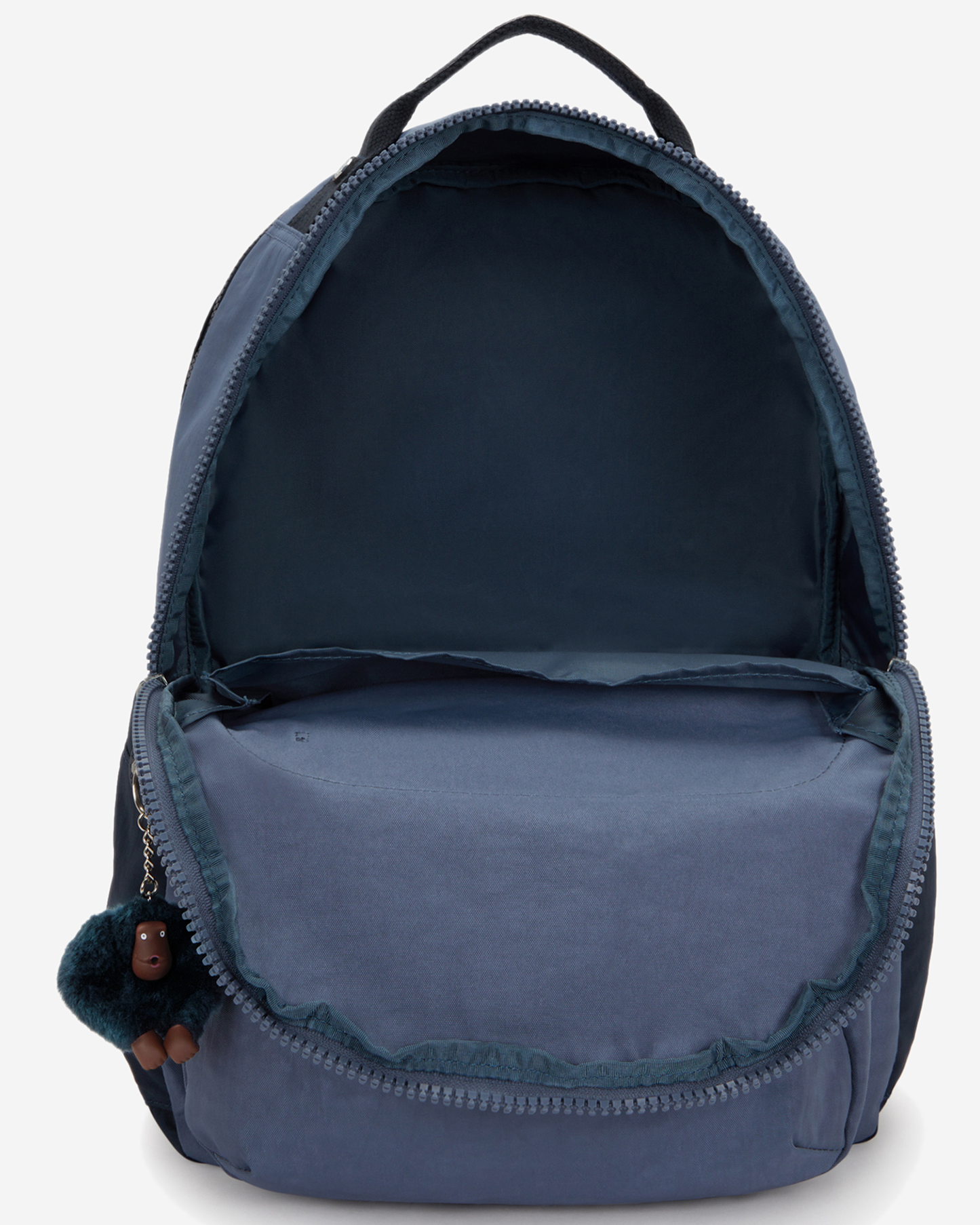 Kipling  Seoul Lap Game Grey Large Backpack with Laptop Compartment I4275-7FK