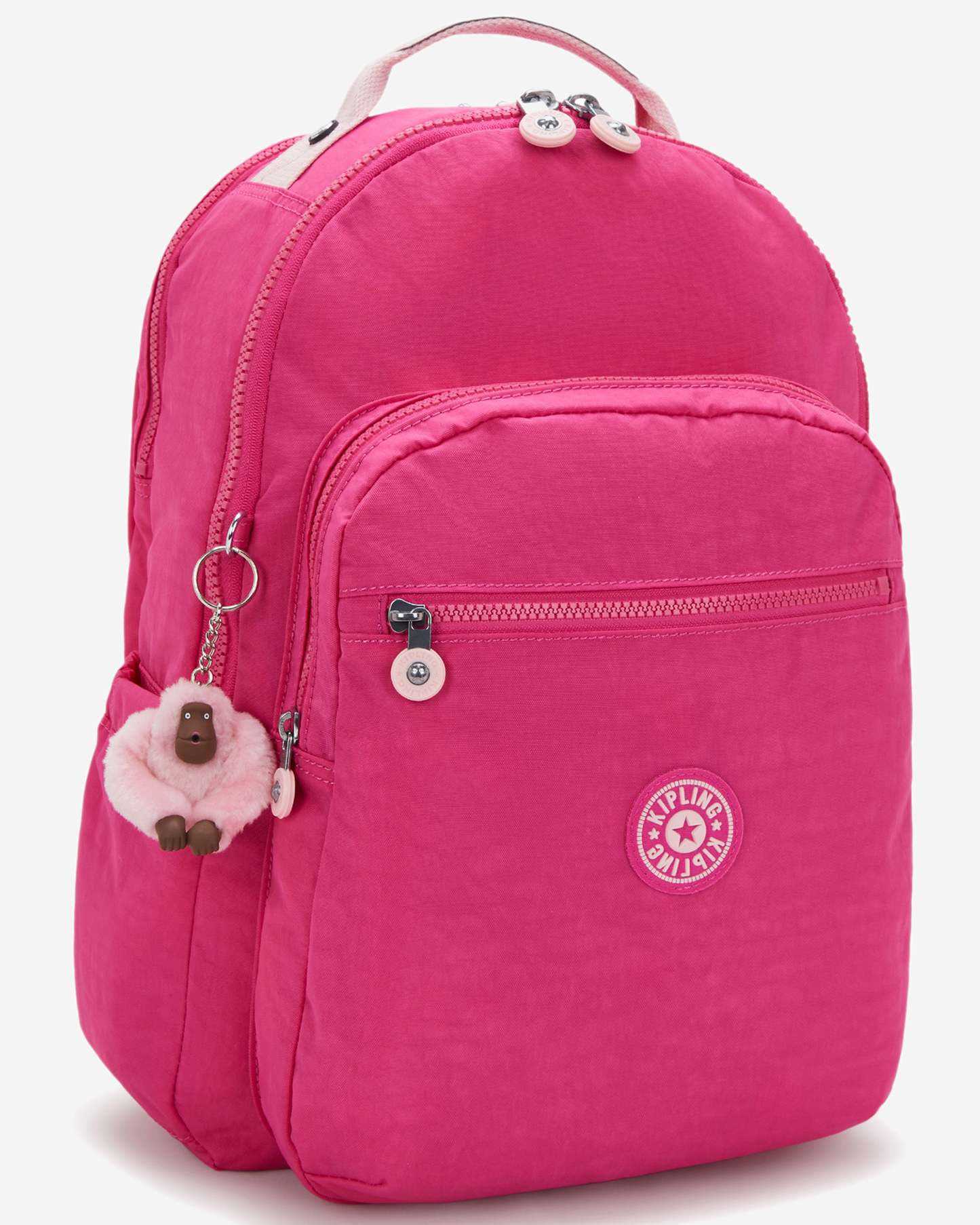 Kipling  Seoul Lap Intense Rose Large Backpack with Laptop Compartment I4275-2GU