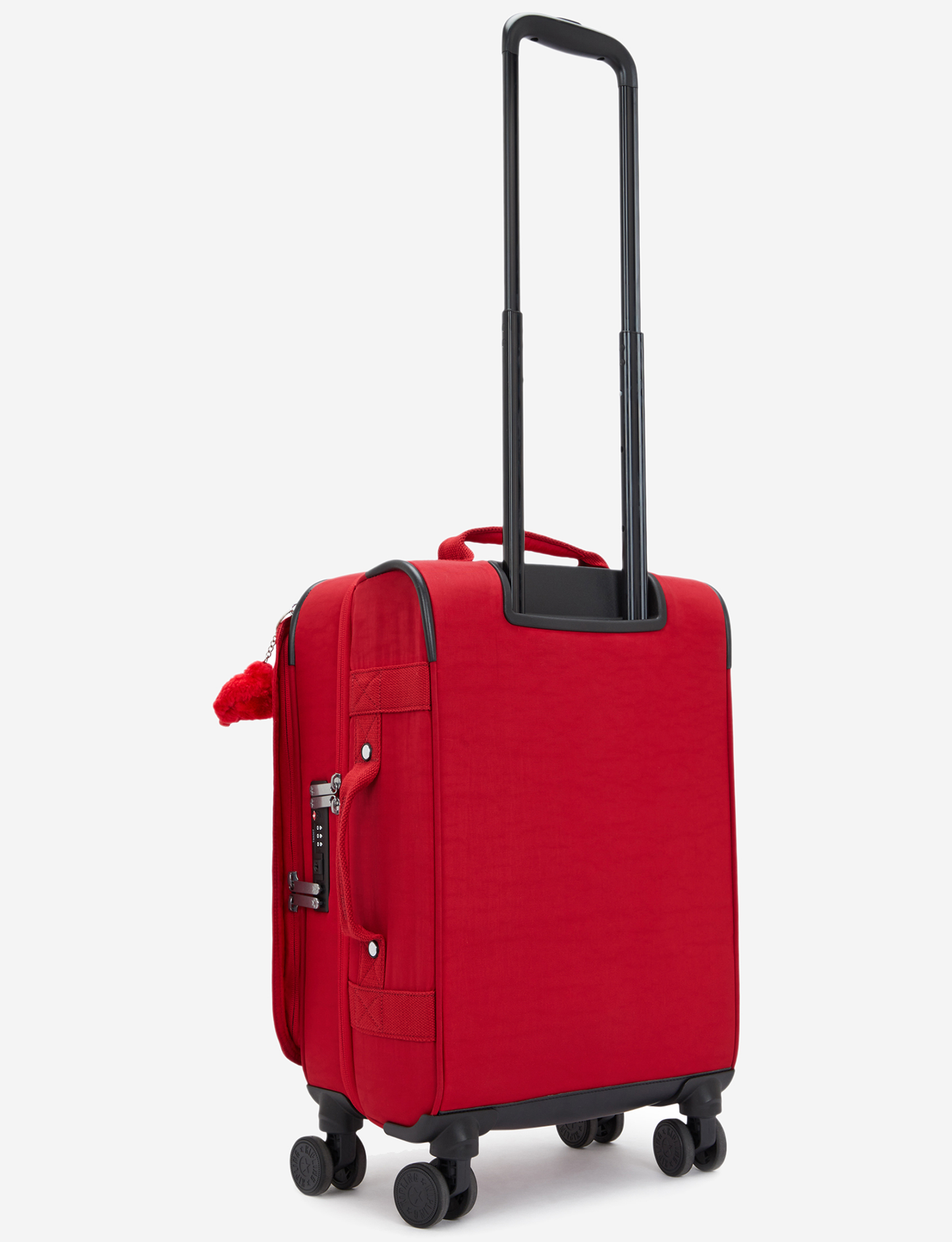 KIPLING Spontaneous S حقيبة بعجلات صغيرة باللون الأحمر الياقوتي I5508-1NW