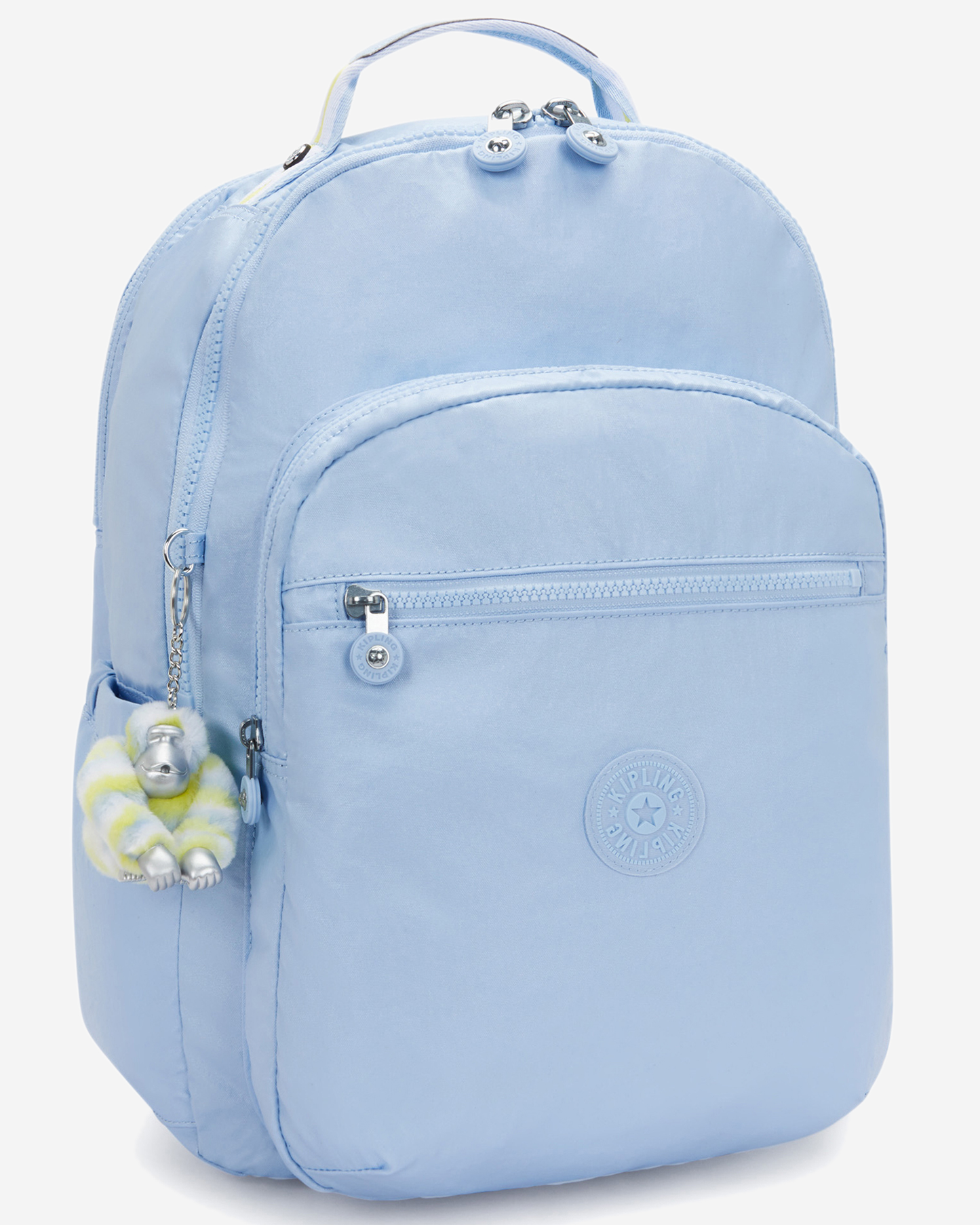 Kipling  Seoul College Extra Clear Sky Met Large Backpack with Laptop Compartment I3514-4PA
