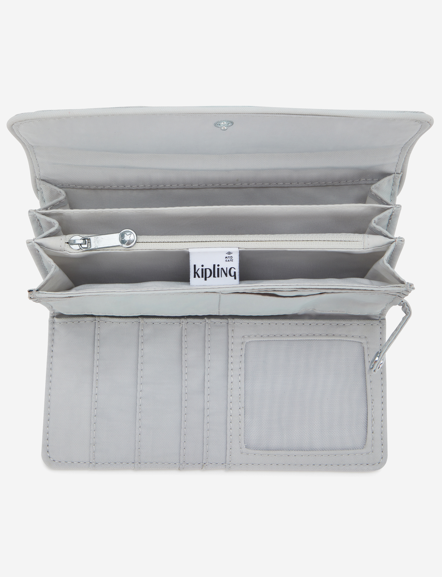 KIPLING Money Land Easy Grey محفظة كبيرة I4191-9RW