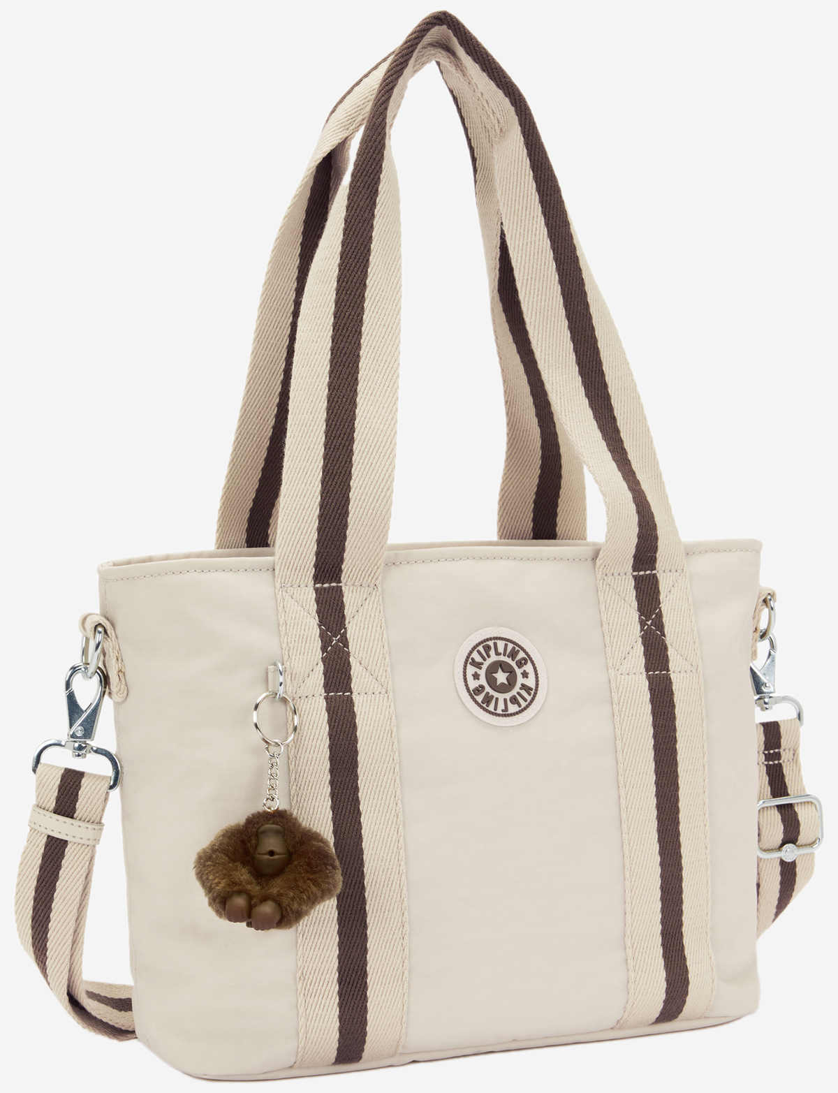 KIPLING Minta M Up حقيبة توتس (رمل ناعم متوسط) (مع حزام كتف قابل للإزالة) I8642-9LO