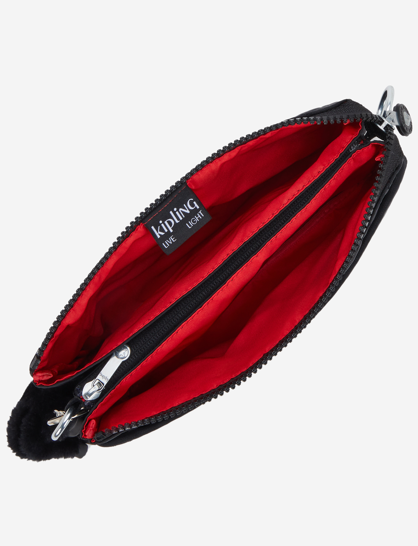 KIPLING Riri Many Hearts Bla حقيبة كروس صغيرة (مع حزام كتف قابل للإزالة) I5358-2KN