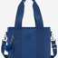 KIPLING Minta M Up حقيبة توت زرقاء كاجوال متوسطة (مع حزام كتف قابل للإزالة) I8642-5PZ