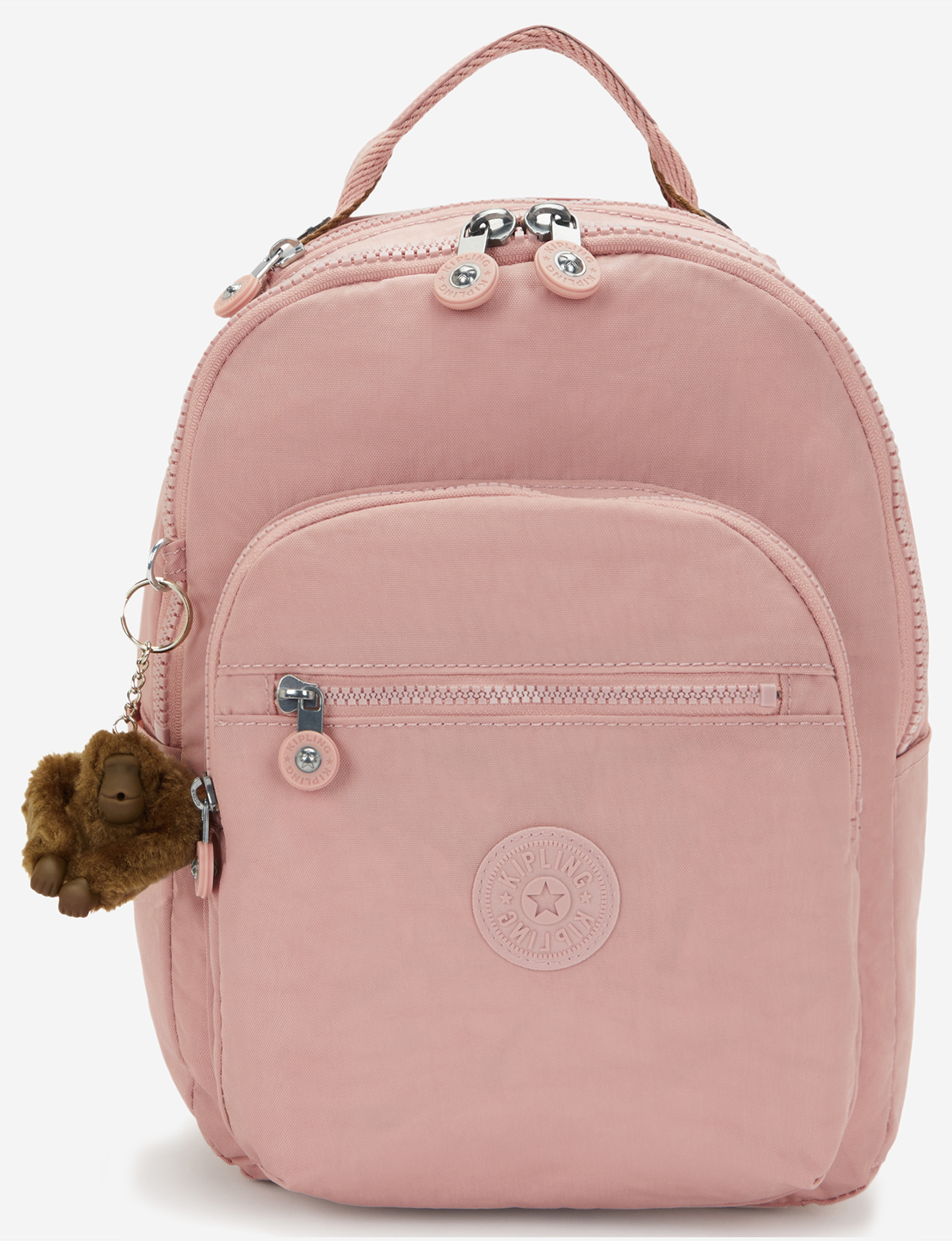 KIPLING Seoul S Memory Pink حقيبة ظهر صغيرة (مع جيب لوحي) I4082-0PN