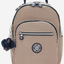 KIPLING Seoul S حقيبة ظهر صغيرة Taupe C ناعمة (مع جيب للكمبيوتر اللوحي) I4082-7ML