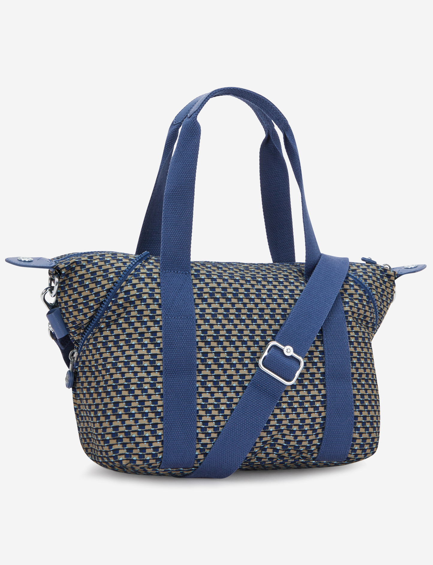 حقيبة يد صغيرة KIPLING Art Mini Blue on Wire (مع حزام كتف قابل للإزالة) I5656-9PC