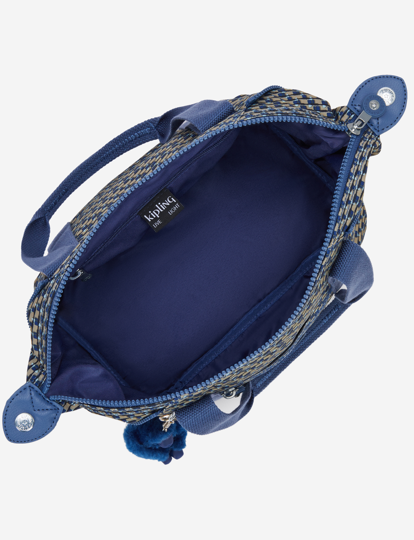 حقيبة يد صغيرة KIPLING Art Mini Blue on Wire (مع حزام كتف قابل للإزالة) I5656-9PC