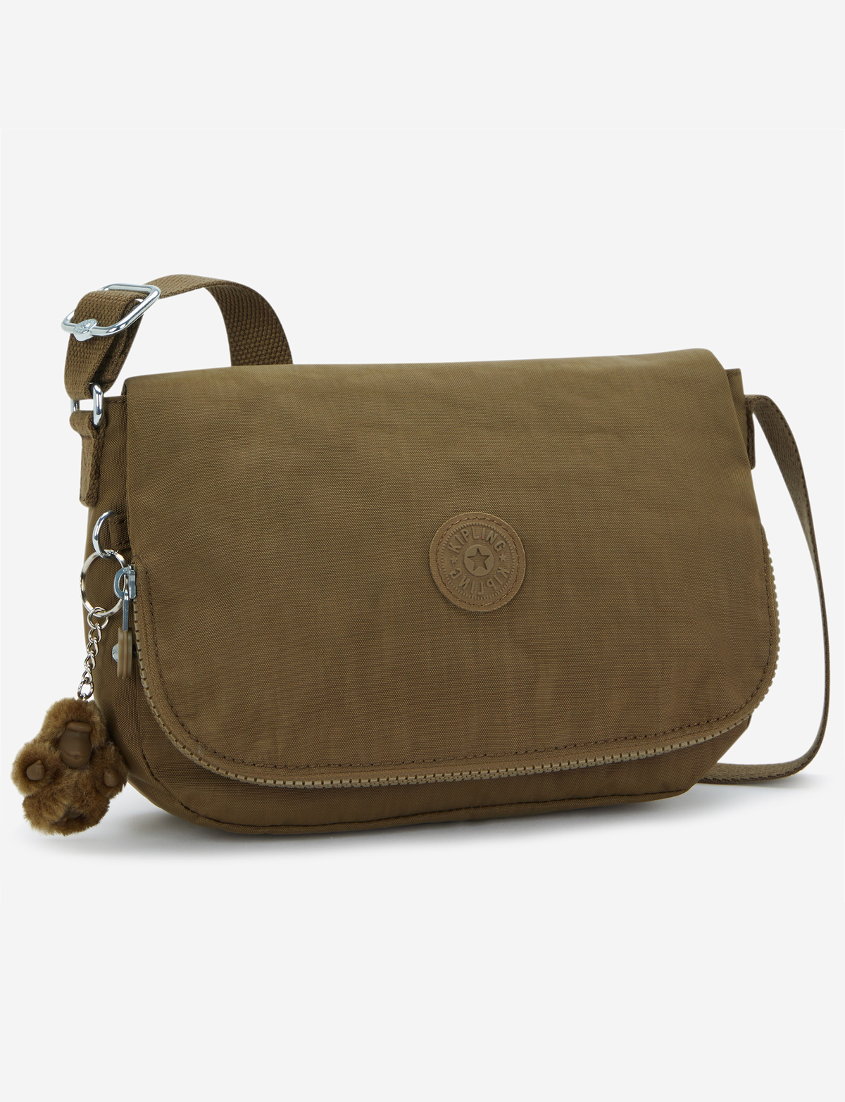 حقيبة كروسبودي صغيرة KIPLING Earthbeat S Smooth Khaki I2502-1NA
