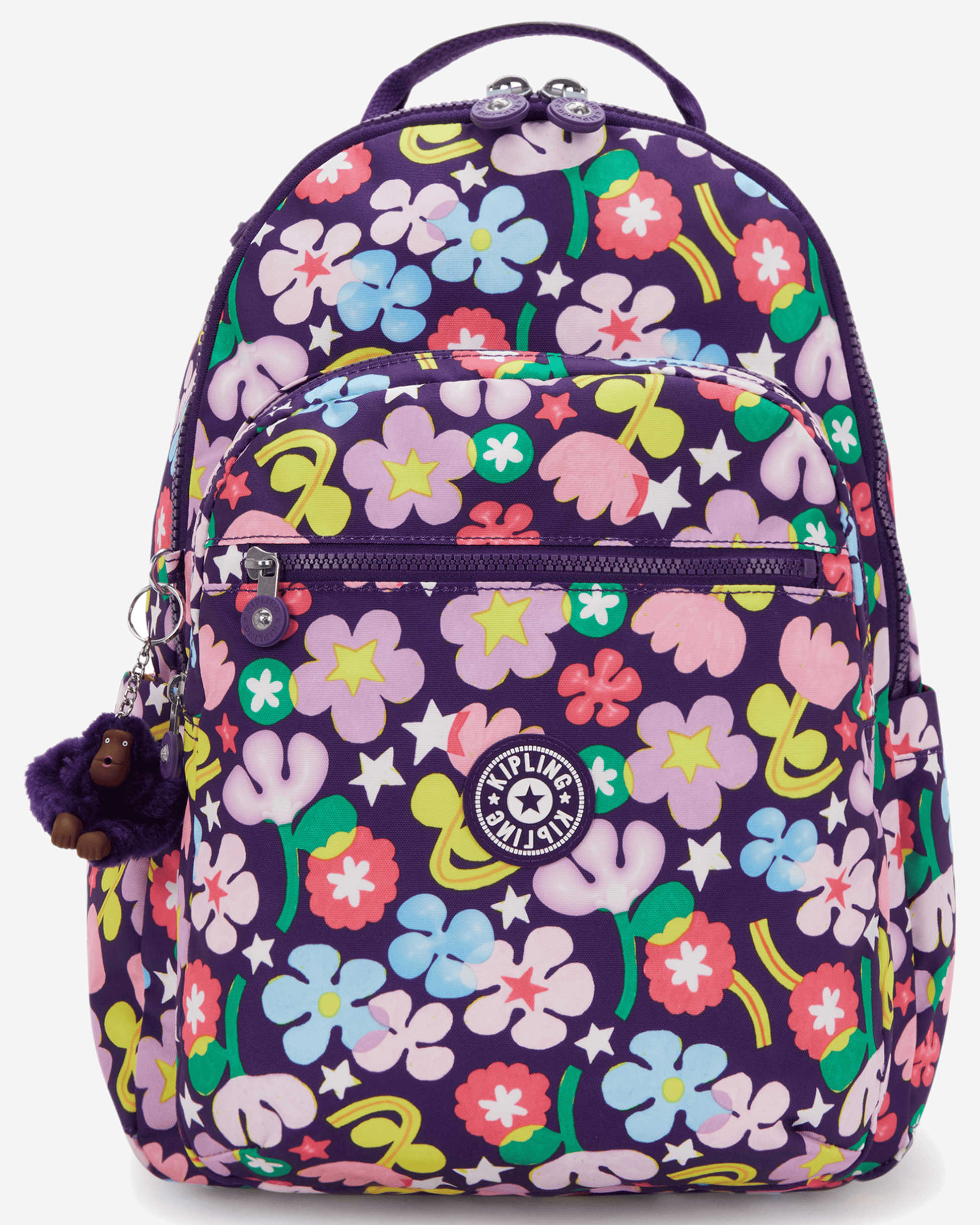 Kipling  Seoul Fairy Flower Large Backpack I4851-9MO
