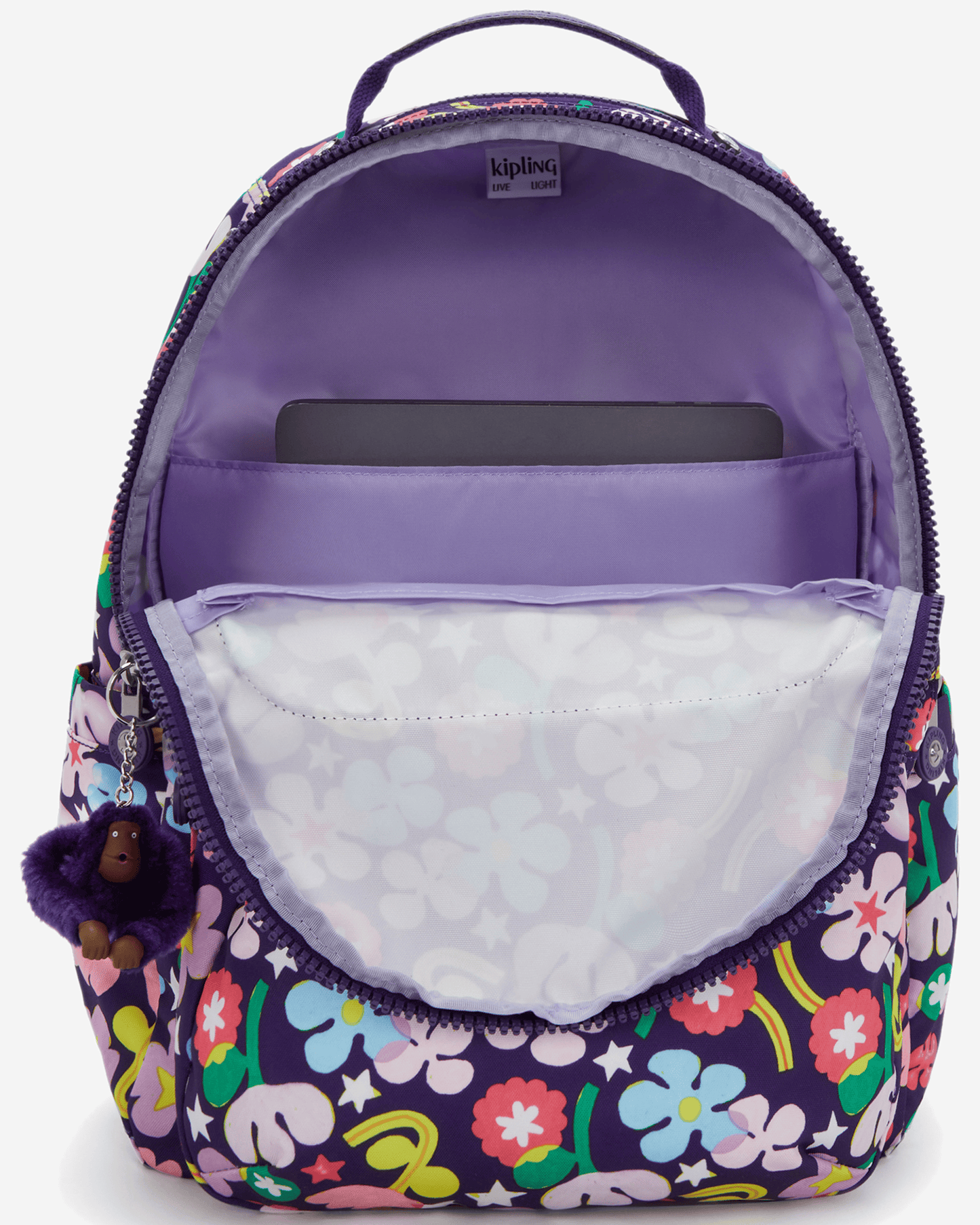 Kipling  Seoul Fairy Flower Large Backpack I4851-9MO