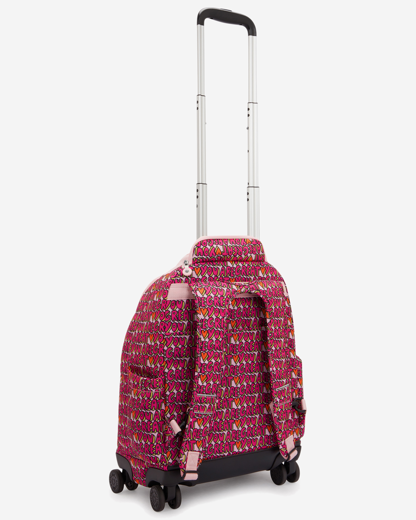 Kipling  New Zea U R Great Prt Large Wheeled Backpack with Laptop Compartment I4674-6KZ