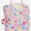 Kipling  Buddy Flower Stamp Medium Backpack (with laptop compartment) I8692-8EM