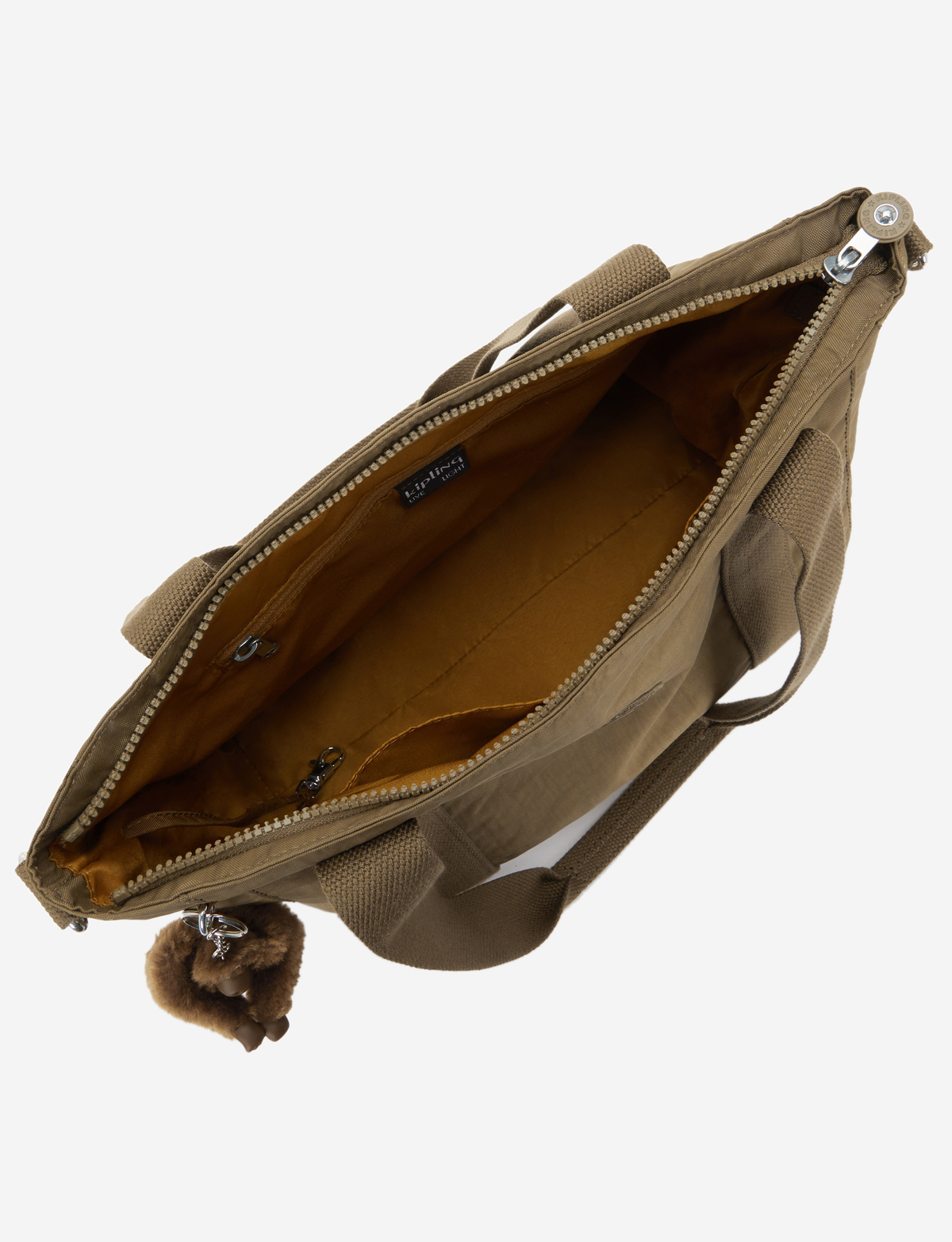 حقيبة يد صغيرة KIPLING Asseni S Smooth Khaki (مع حزام كتف قابل للإزالة) I4400-1NA