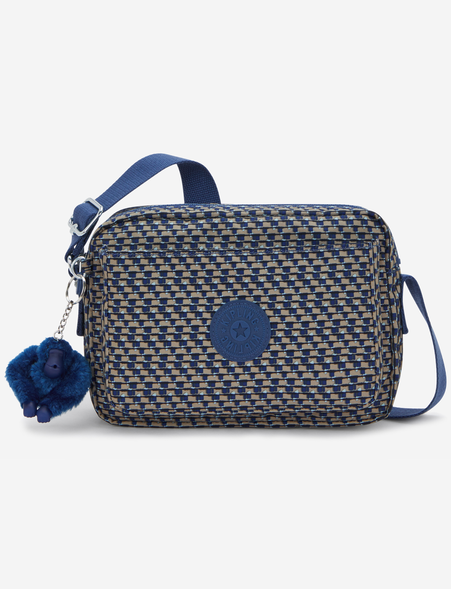 حقيبة كروسبودي متوسطة KIPLING Abanu M Blue on Wire I6237-9PC