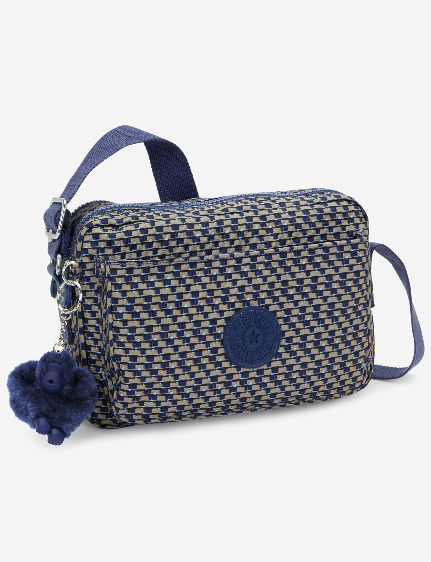 حقيبة كروسبودي متوسطة KIPLING Abanu M Blue on Wire I6237-9PC