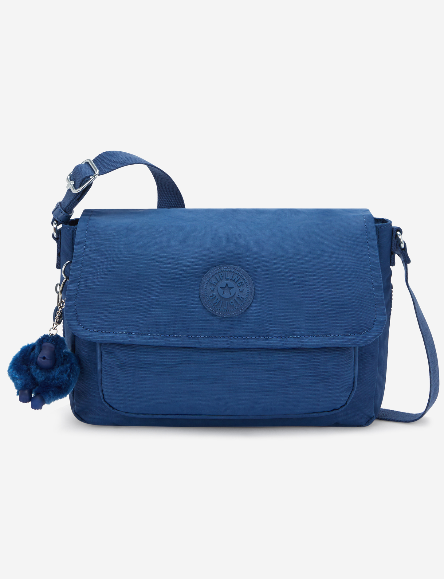 KIPLING Dalma حقيبة كروس بودي زرقاء كاجوال متوسطة (بسحاب قابل للتوسيع) I8123-5PZ