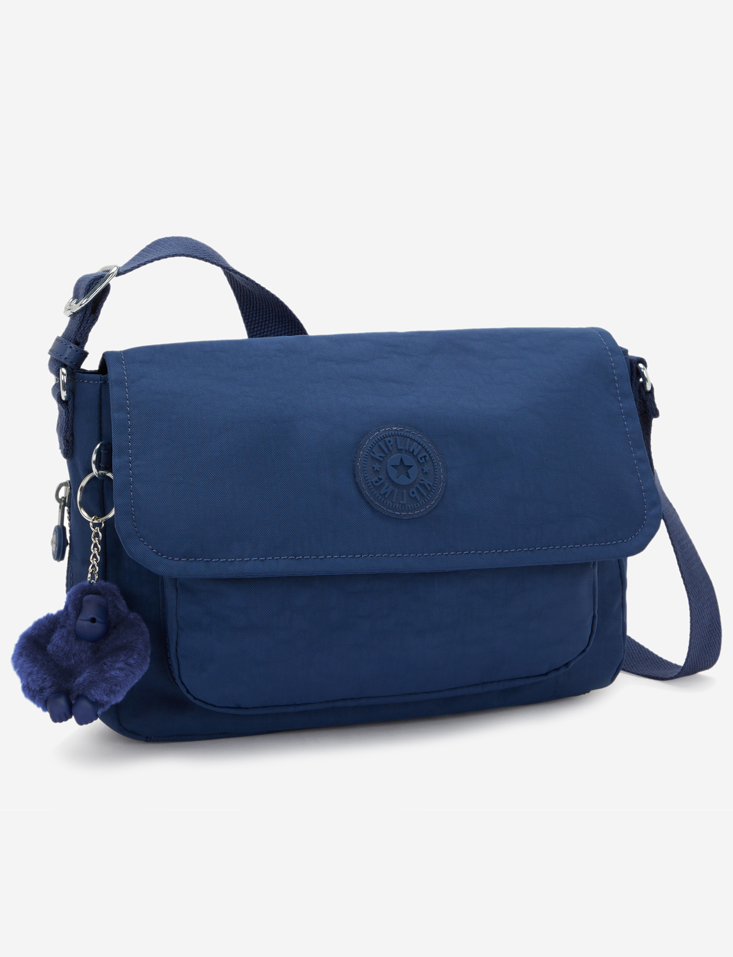 KIPLING Dalma حقيبة كروس بودي زرقاء كاجوال متوسطة (بسحاب قابل للتوسيع) I8123-5PZ