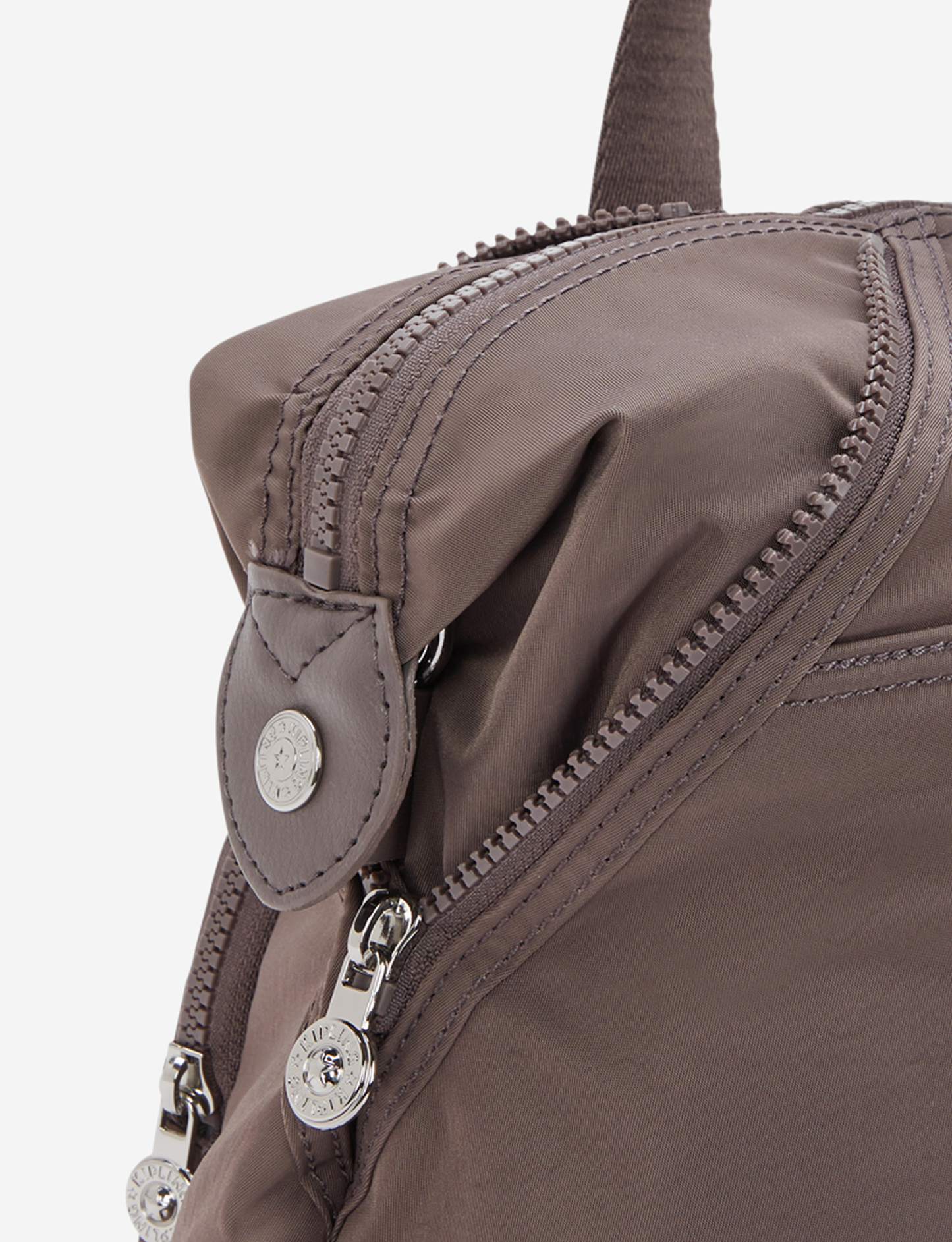 KIPLING New Art Duo Pocket Boho Cedar حقيبة كتف متوسطة (مع حزام كتف قابل للإزالة) I8472-5GG