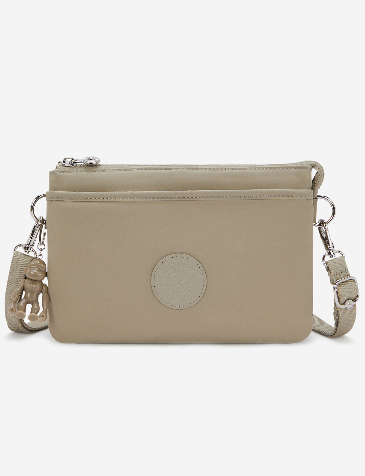 KIPLING ريري بوهو تان Small حقيبة كروس (مع حزام كتف قابل للإزالة) I7679-1HX